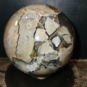 volcano agate sphere